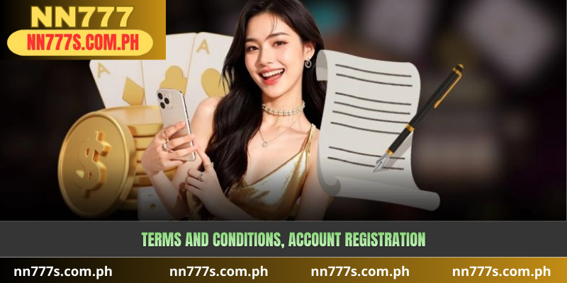 Terms and Conditions, Account Registration